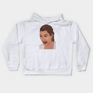 Crying Kim Kids Hoodie